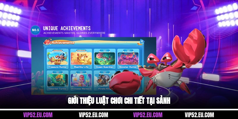 Giới thiệu luật chơi chi tiết tại sảnh